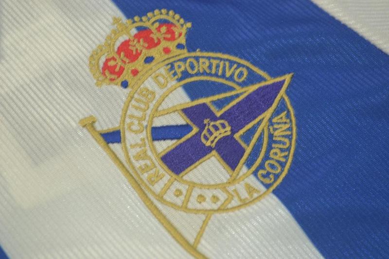 Camisa Deportivo de La Coruña Home 99/00 - Versão Retrô "Makaay" Nº 7
