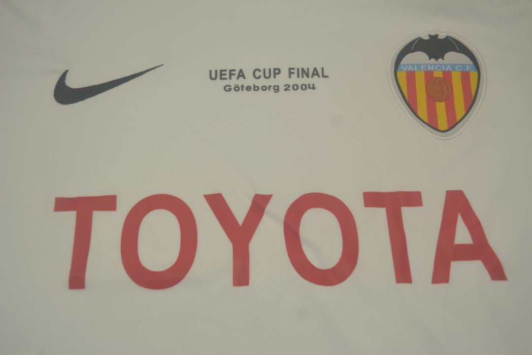 Camisa Valencia Home 03/04 - Versão Retrô "Ayala" Nº 4