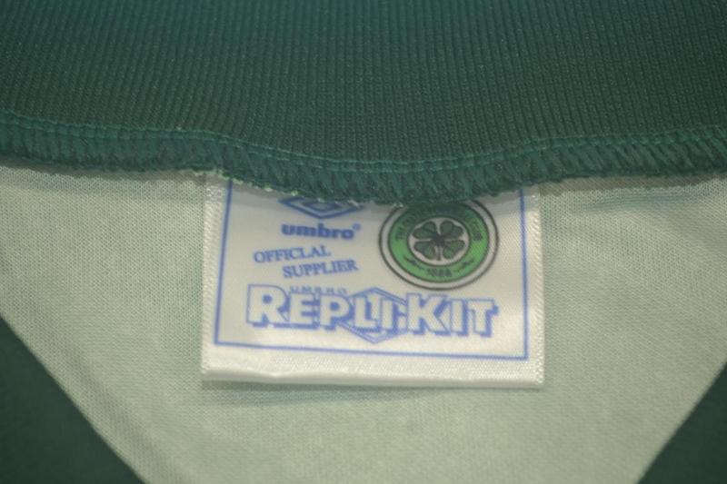 Camisa Celtic Home 91/92 - Versão Retrô