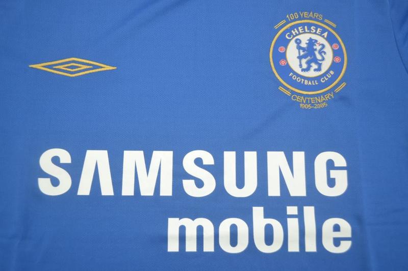 Camisa Chelsea Home 05/06 - Versão Retrô "Lampard" Nº 8