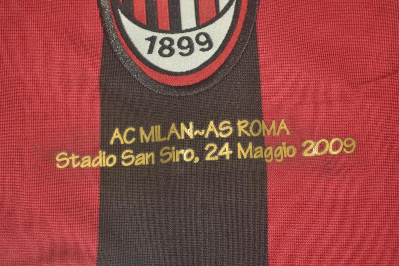 Camisa Retrô Milan Home Edição Maldini 09/10 "Maldini" N°.3