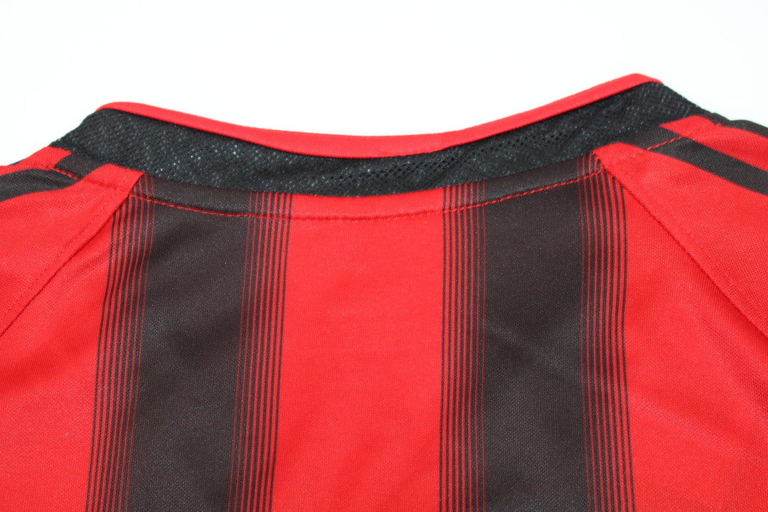 Camisa Milan Manga Longa Home 04/05 - Versão Retrô