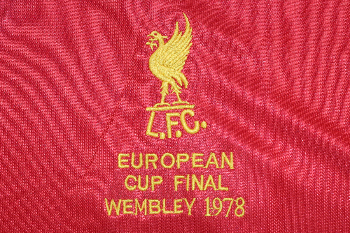 Camisa Liverpool Final UCL 1978 - Versão Retrô