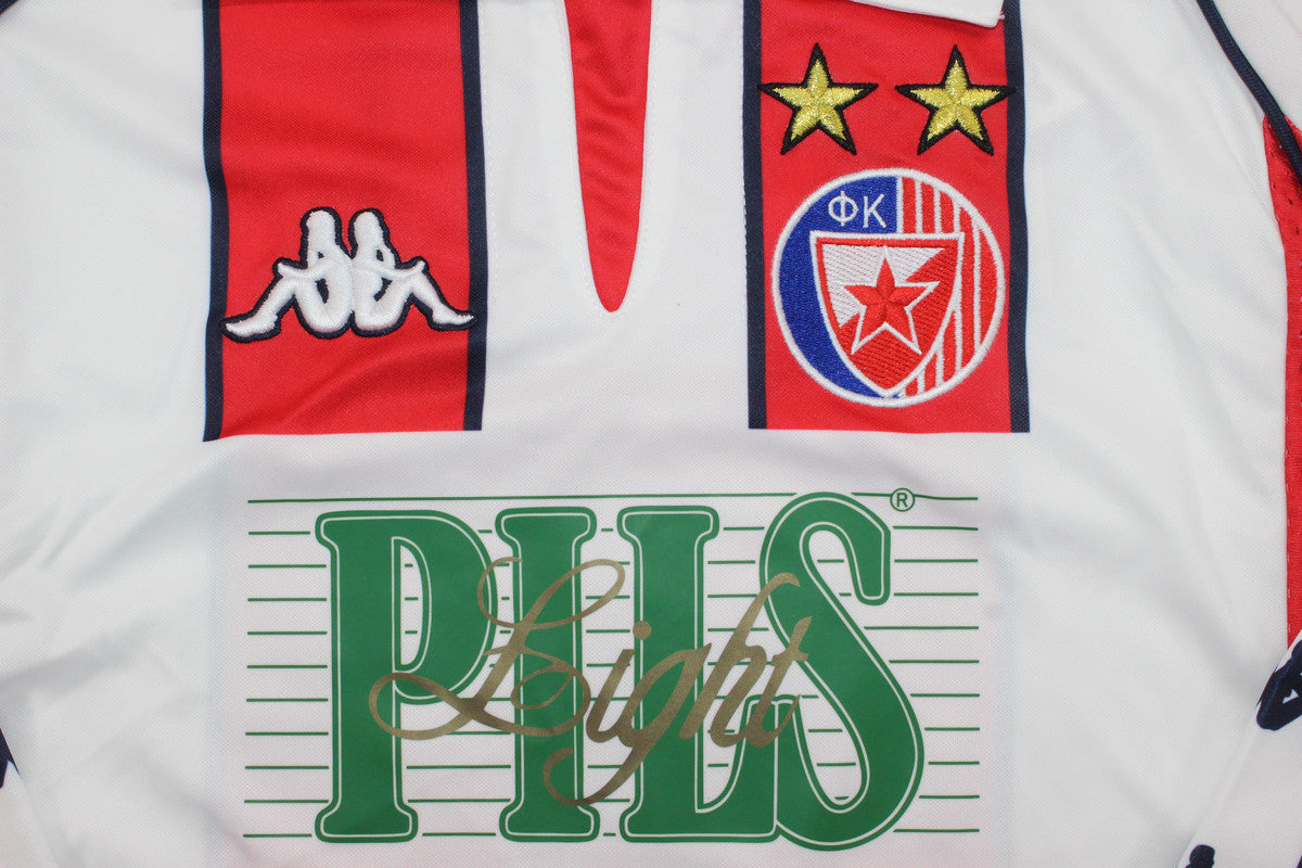 Camisa Estrela Vermelha Manga Longa Home 96/97 - Versão Retrô