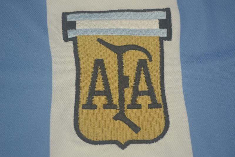 Camisa Retrô Argentina Home 1985