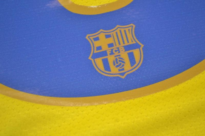 Camisa Barcelona Away 08/09 - Versão Retrô "A.Iniesta" Nº 8