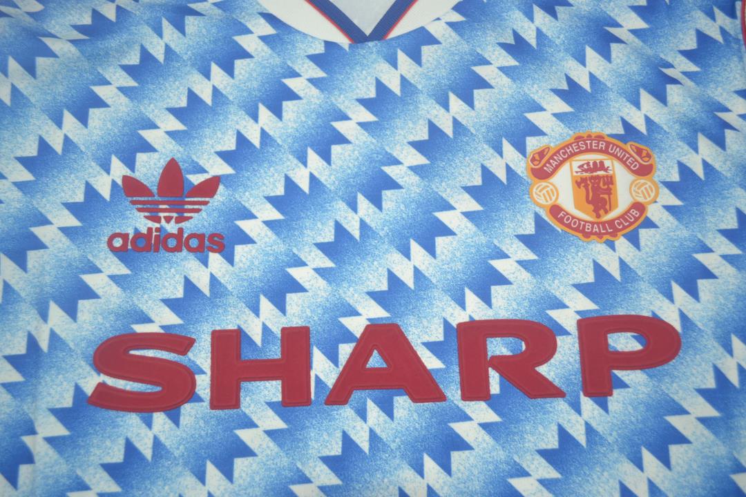 Camisa Manchester United Away - Versão Retrô 90/92 "Cantona" Nº 7