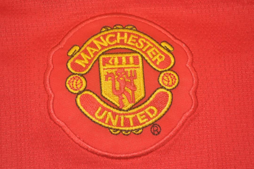 Camisa Manchester United Manga Longa 07/08 - Versão Retrô "Cristiano Ronaldo" Nº 7