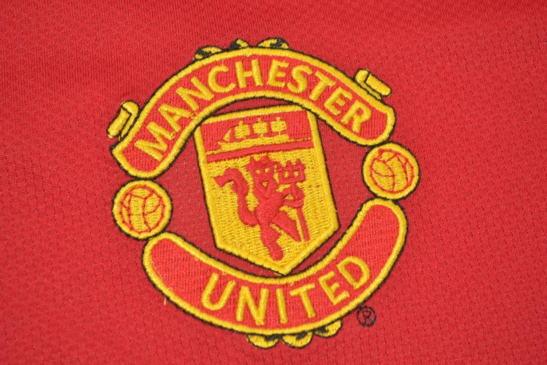 Camisa Manchester United Manga Longa 04/06 - Versão Retrô "Cristiano Ronaldo" Nº 7