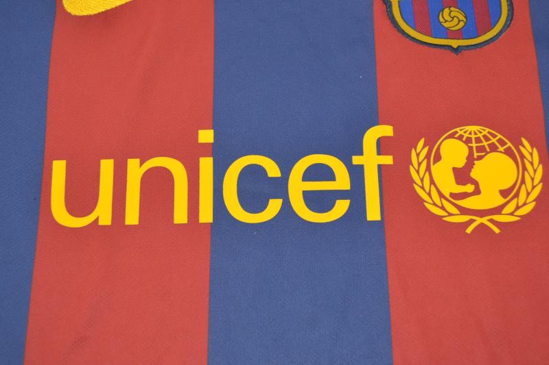 Camisa Barcelona Home 10/11 - Versão Retrô