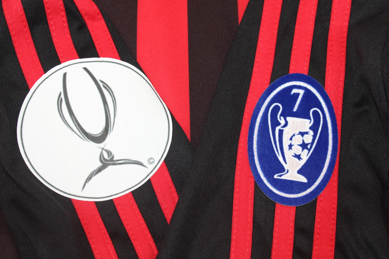 Camisa Retrô Milan Home Final Super Cup UEFA 07/08