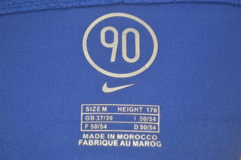 Camisa Boca Juniors Manga Longa 03/04 - Versão Retrô "Tevez" Nº 9