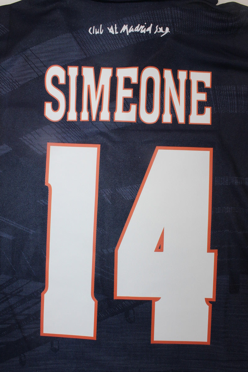 Camisa Atlético de Madrid Away 96/97 - Versão Retrô "Simeone" Nº 14