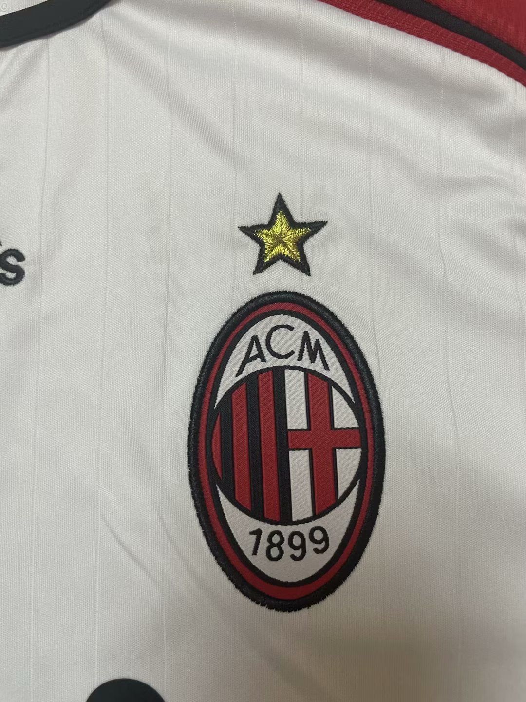 Camisa Milan Manga Longa Away 06/07 - Versão Retrô