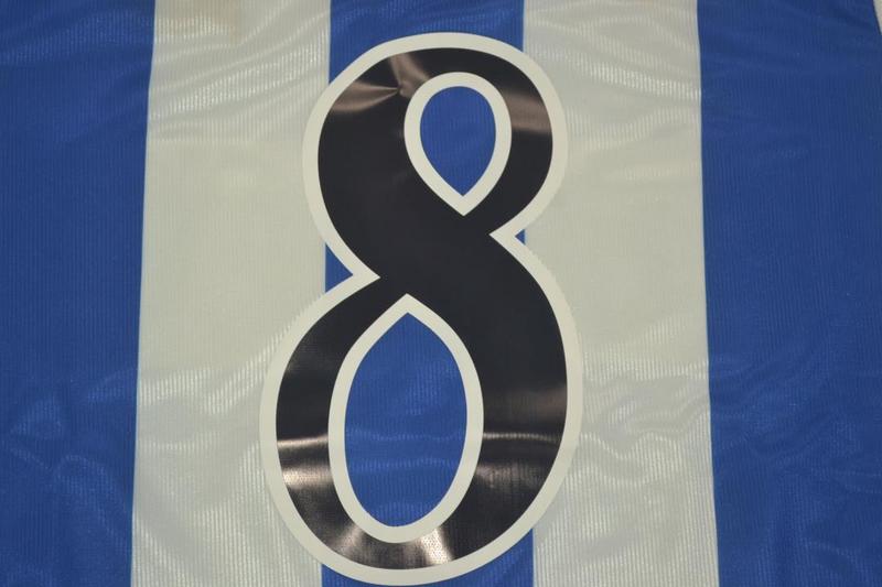 Camisa Deportivo de La Coruña Home 99/00 - Versão Retrô "Djalminha" Nº 8