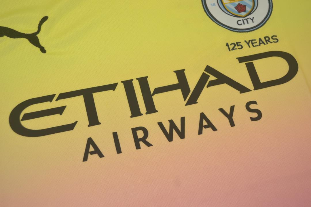 Camisa Manchester City Away 19/20 - Versão Retrô "Sane" Nº 19