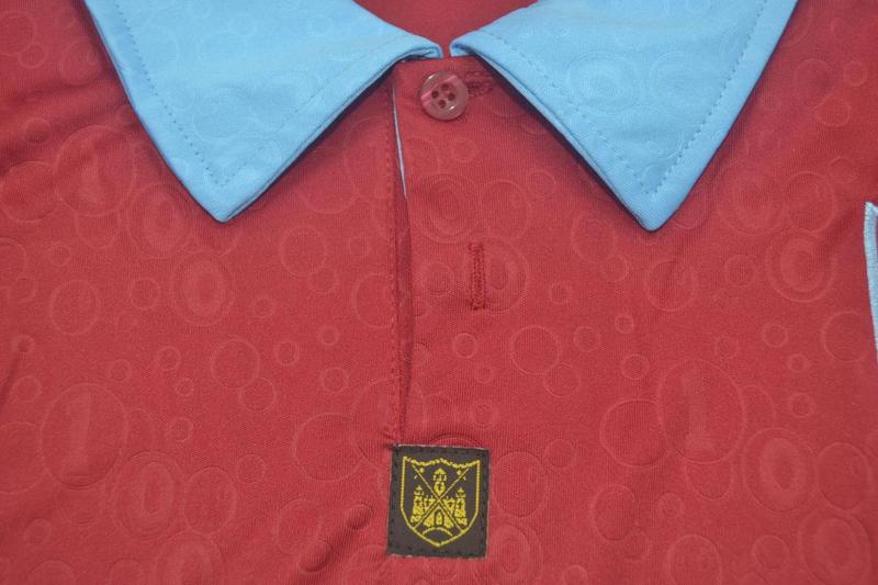 Camisa West Ham 100 anos 95/97 - Versão Retrô