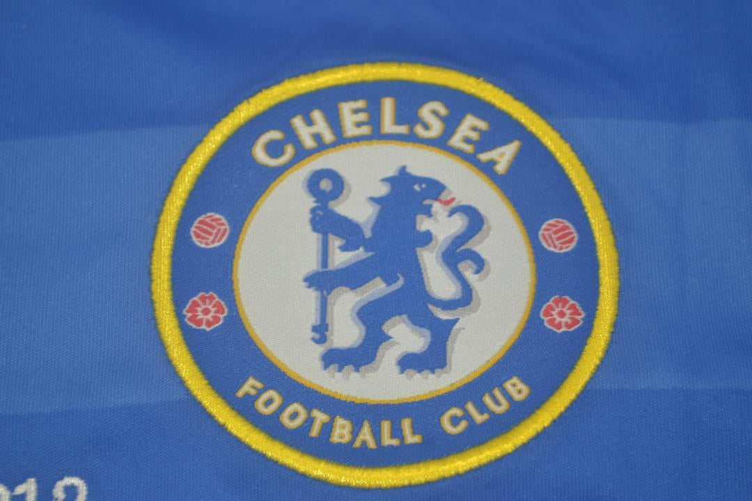 Camisa Chelsea Manga Longa Home 11/12 - Versão Retrô
