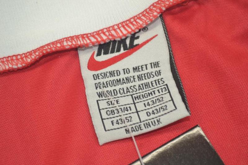 Camisa Arsenal Manga Longa Home 95/96 - Versão Retrô