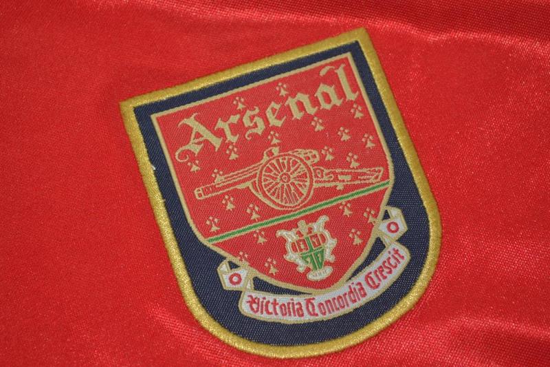 Camisa Arsenal Manga Longa Home 00/02 - Versão Retrô