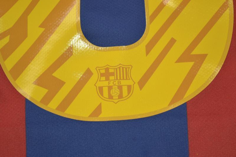 Camisa Barcelona Home 10/11 - Versão Retrô "Xavi" Nº 6