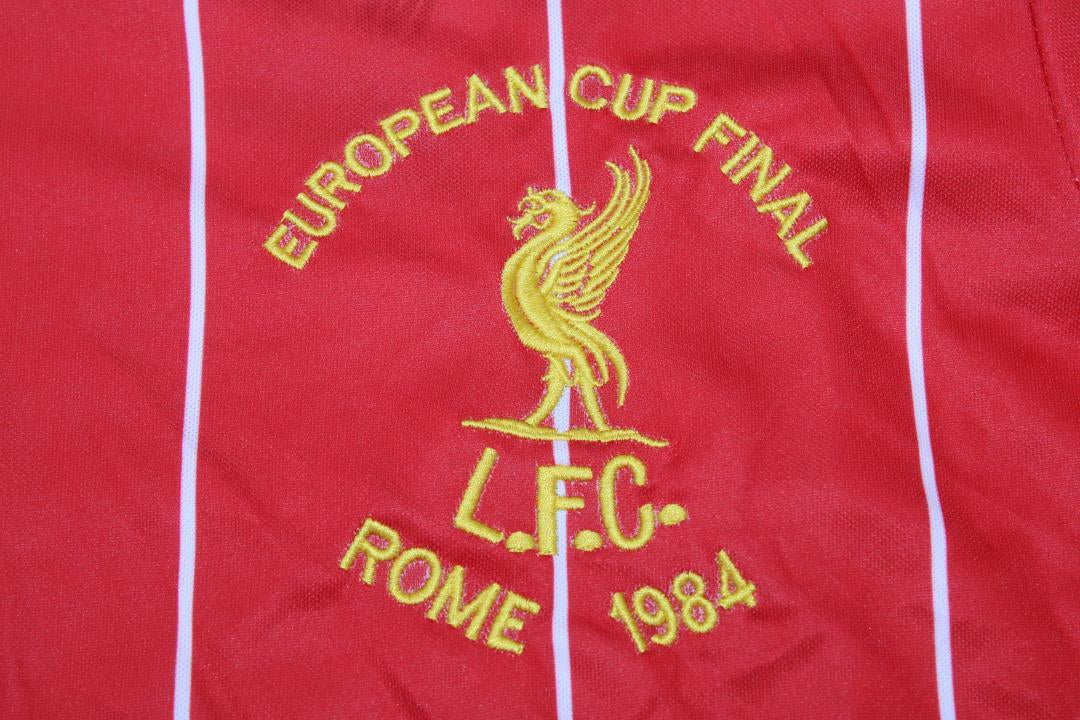 Camisa Liverpool Home UCL Final 1984 - Versão Retrô