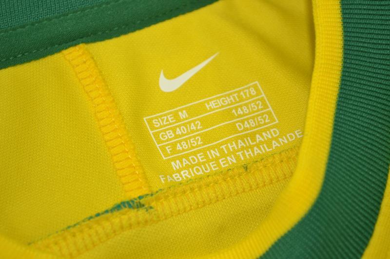 Camisa Retrô Brasil Home Copa do Mundo Finale Versão 1998