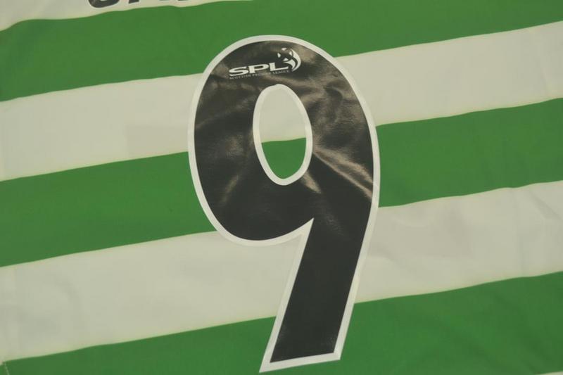 Camisa Celtic Home 05/06 - Versão Retrô "Samaras" Nº 9