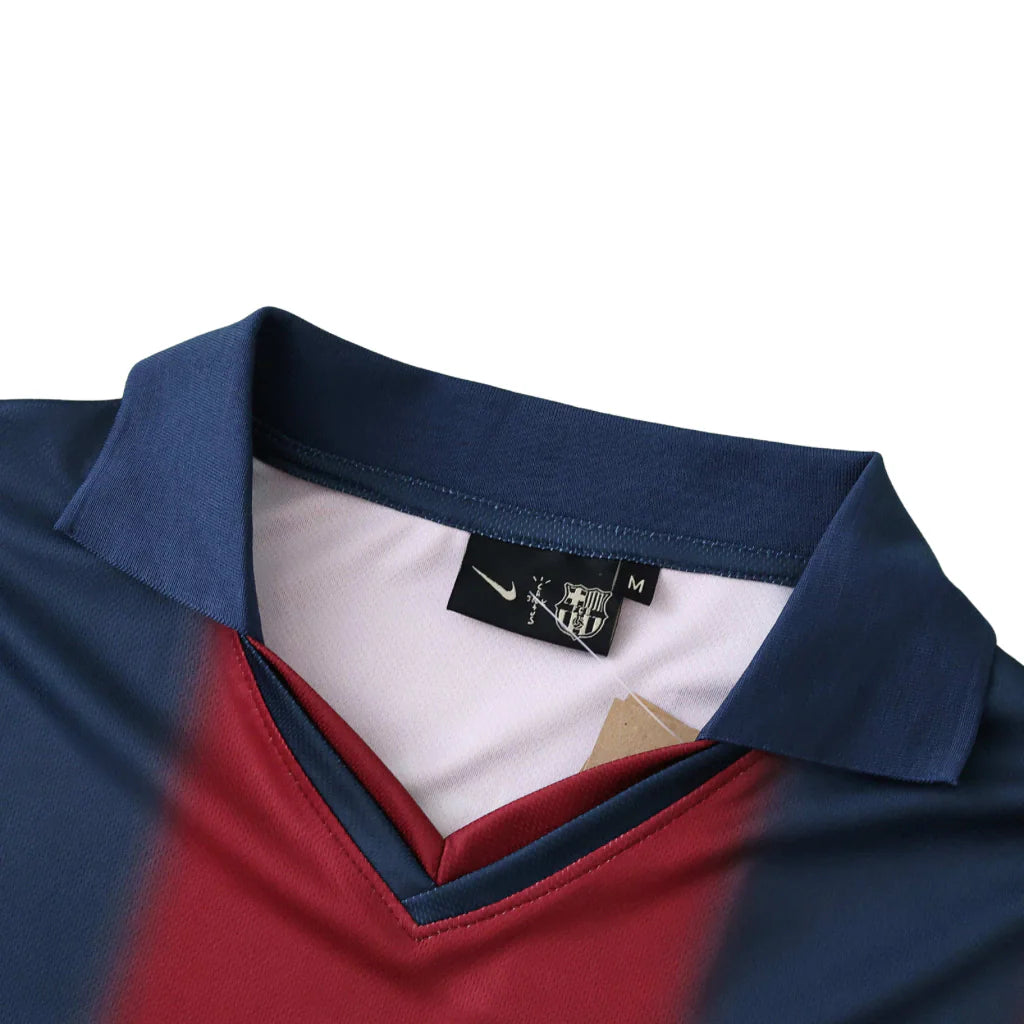 Camisa Nike Barcelona Home 2000/2001 Retrô Travis Scott Edição Especial Masculino