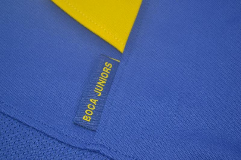 Camisa Boca Juniors Manga Longa Home 03/04 - Versão Retrô