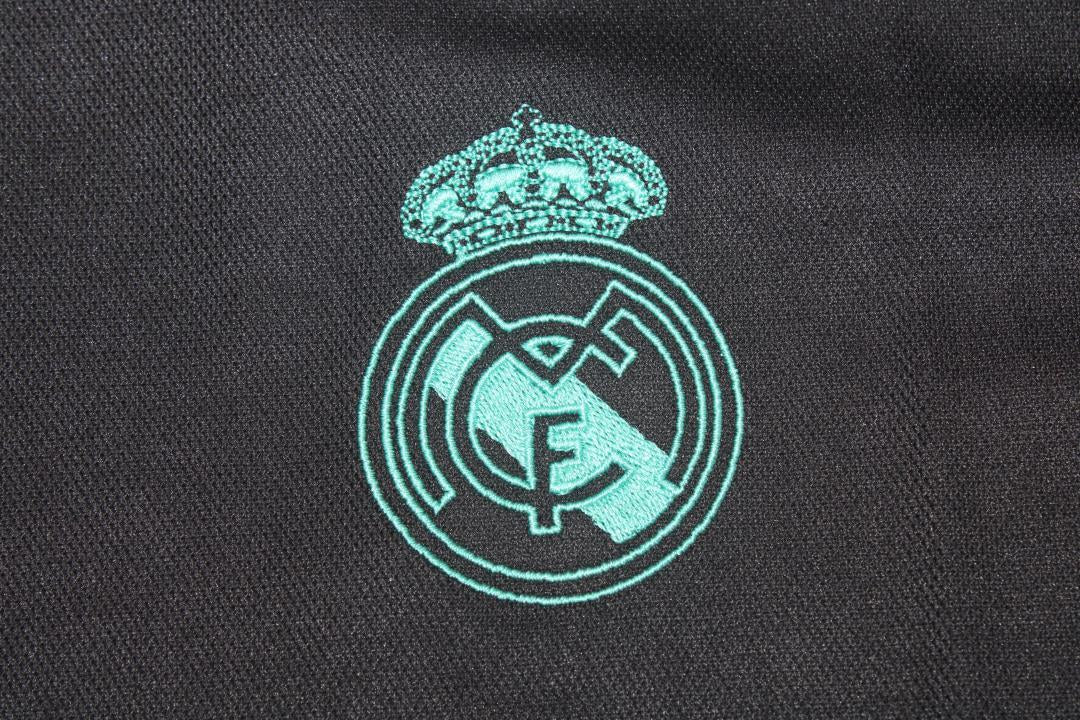 Camisa Real Madrid Manga Longa Away 17/18 - Versão Retrô