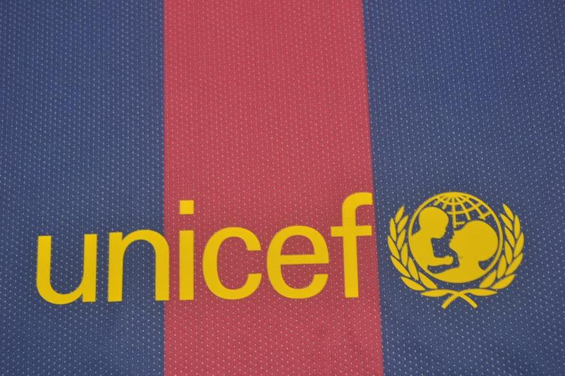 Camisa Barcelona Home 14/15 - Versão Retrô "A.Iniesta" Nº 8