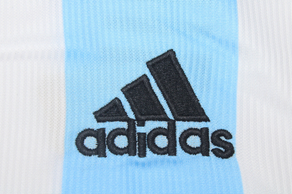 Camisa Argentina Manga Longa Home 1998 - Versão Retrô