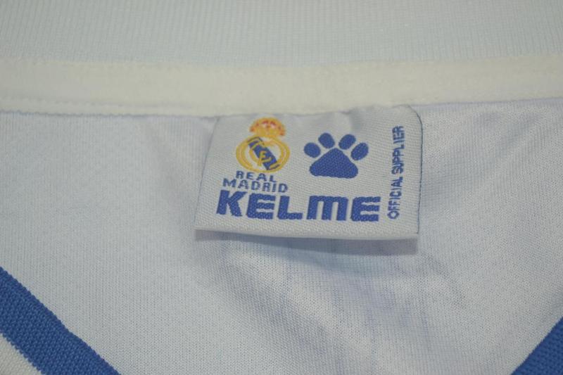 Camisa Real Madrid Home 94/96 - Versão Retrô "Redondo" Nº 6