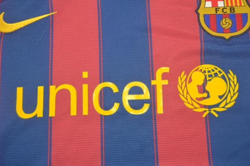 Camisa Barcelona Home 09/10 - Versão Retrô "Messi" Nº 10
