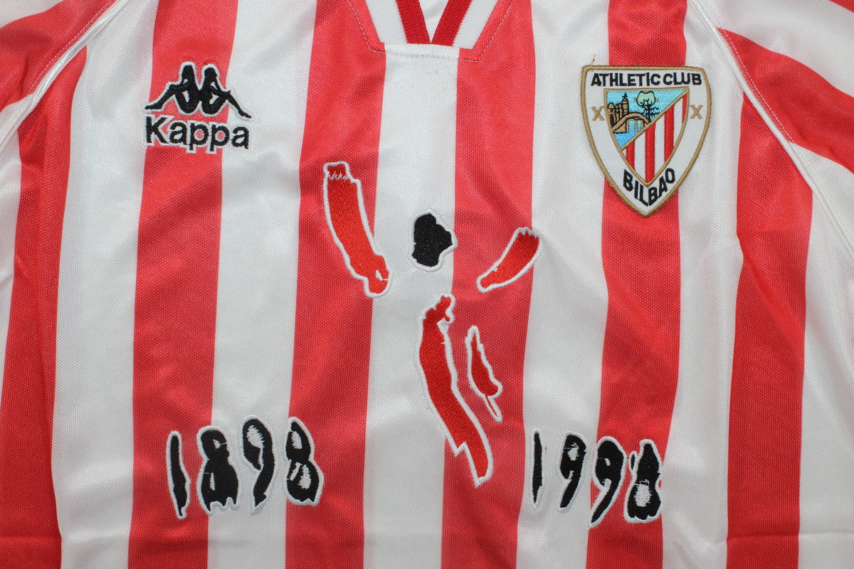 Camisa Athletic Bilbao Home 97/98 - Versão Retrô "J.Guerrero" Nº 8