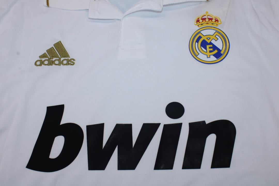 Camisa Real Madrid Manga Longa 11/12 - Versão Retrô "Alonso" Nº 14