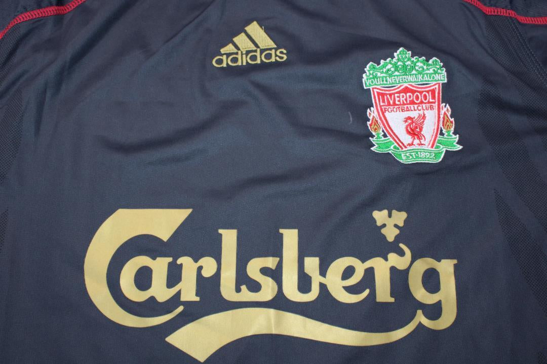 Camisa Liverpool Manga Longa Away 09/10 - Versão Retrô