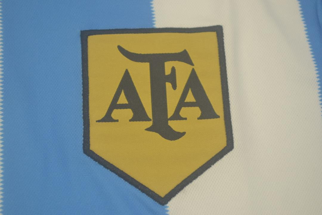 Camisa Argentina Manga Longa Home 1978 - Versão Retrô Nº 10