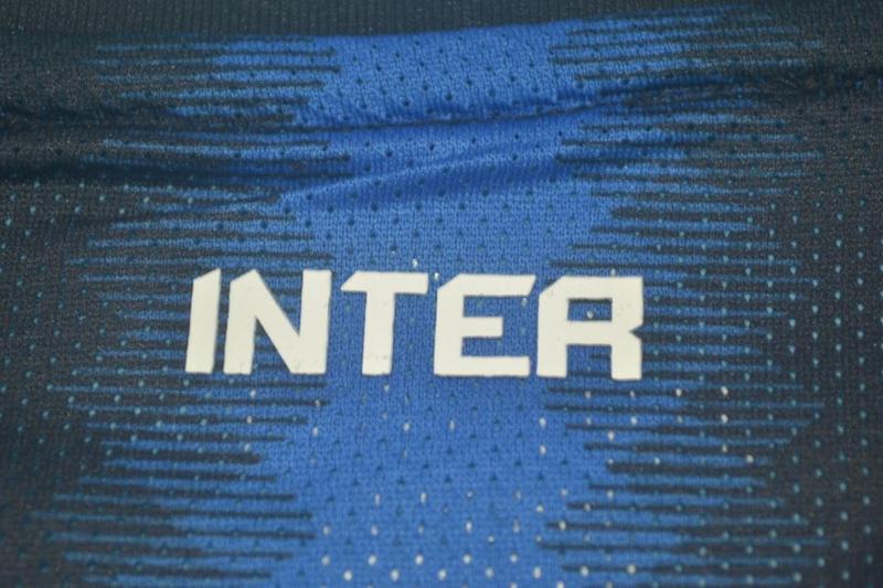 Camisa Inter de Milão Manga Longa Home 10/11 - Versão Retrô