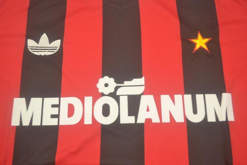 Camisa Retrô Milan Home 91/92