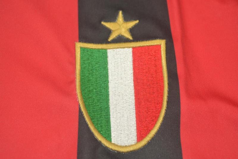 Camisa Retrô Milan Home 88/89 N°.6