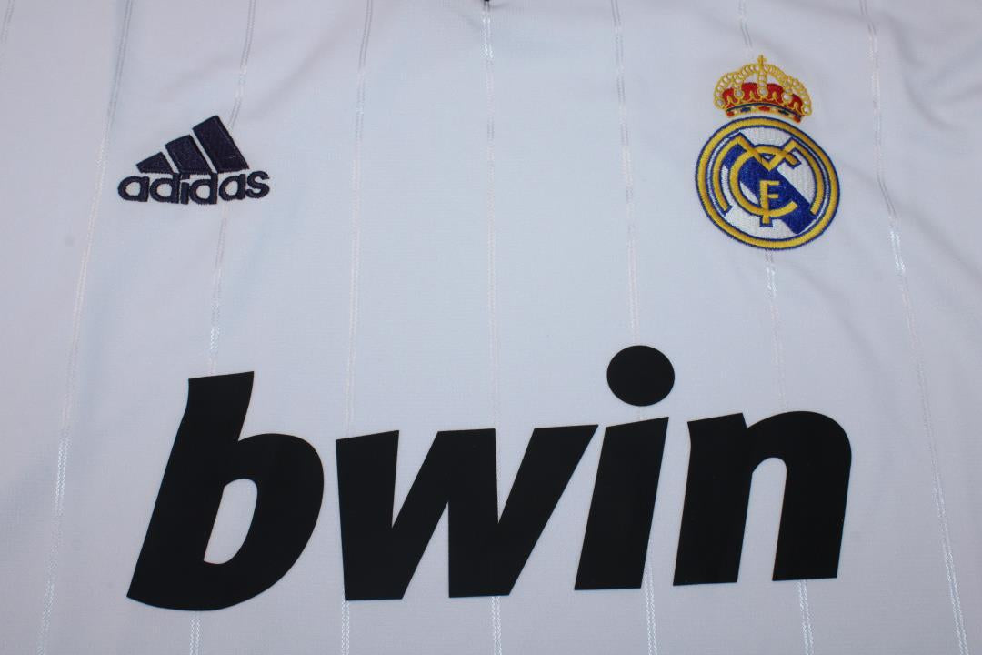 Camisa Real Madrid Manga Longa 12/13 - Versão Retrô "Cristiano Ronaldo" Nº 7