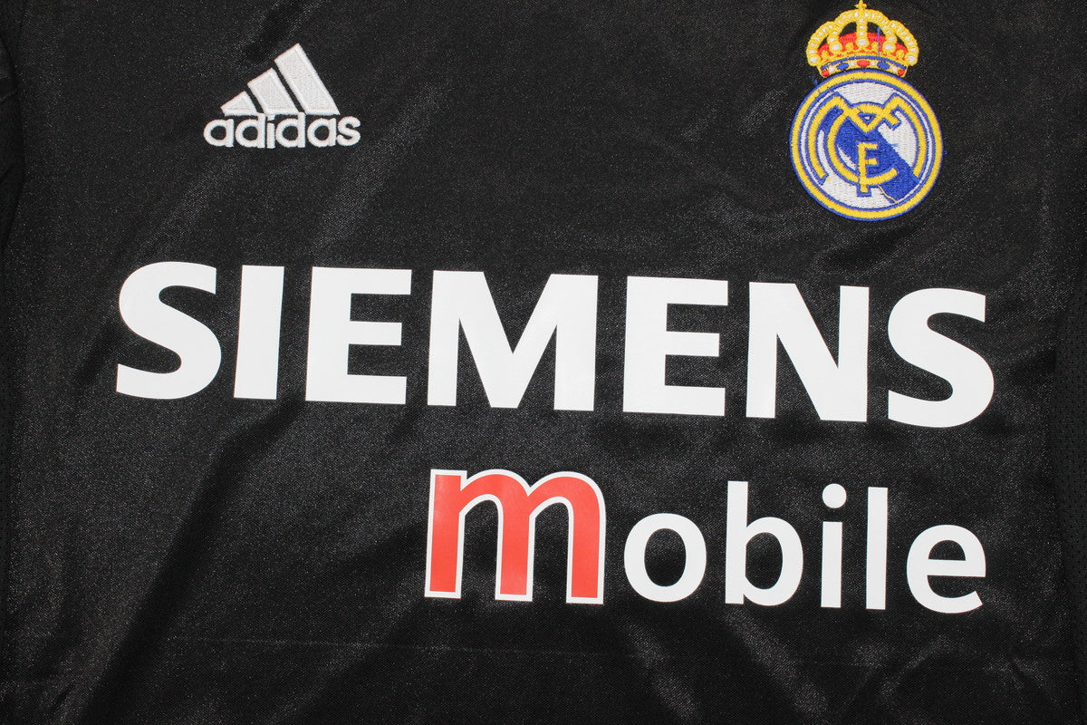 Camisa Real Madrid Manga Longa 04/05 - Versão Retrô "Zidane" Nº 5