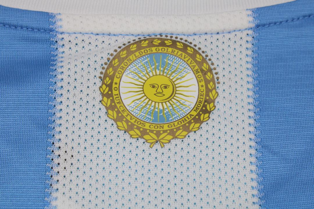 Camisa Retrô Argentina Home 2010 "Tevez" N°.11