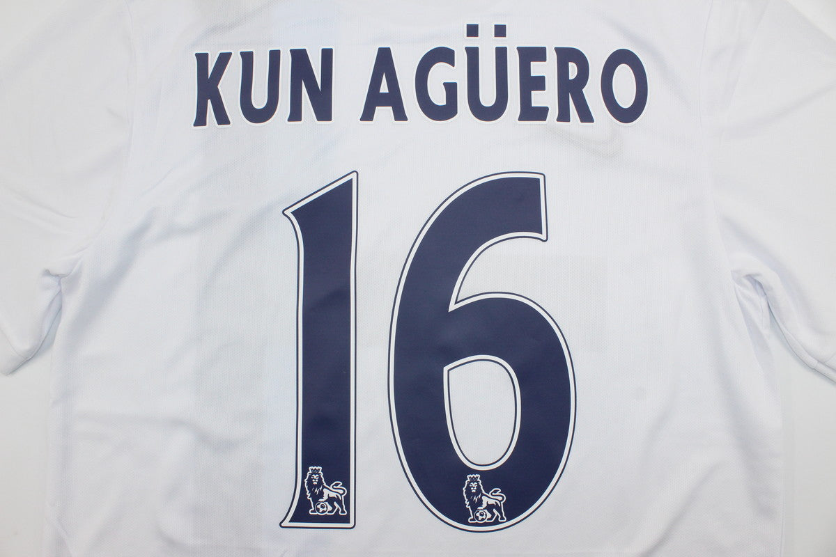 Camisa Manchester City Away 13/14 - Versão Retrô "Aguero" Nº 16