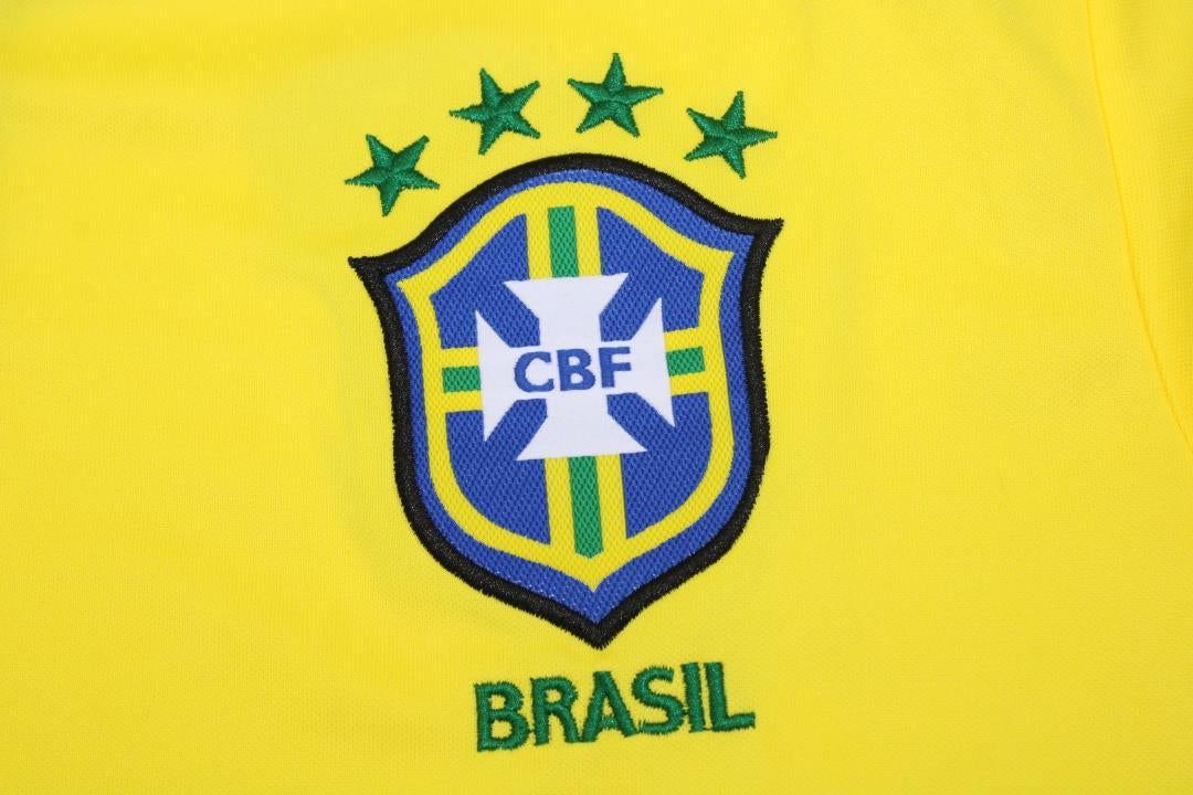Camisa Brasil Manga Longa 1998 - Versão Retrô "Ronaldo" Nº 9
