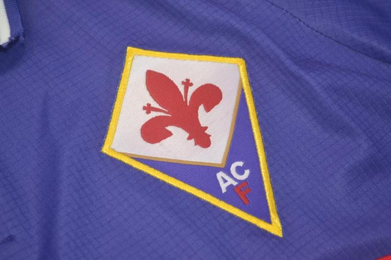 Camisa Fiorentina Manga Longa Home 98/99 - Versão Retrô