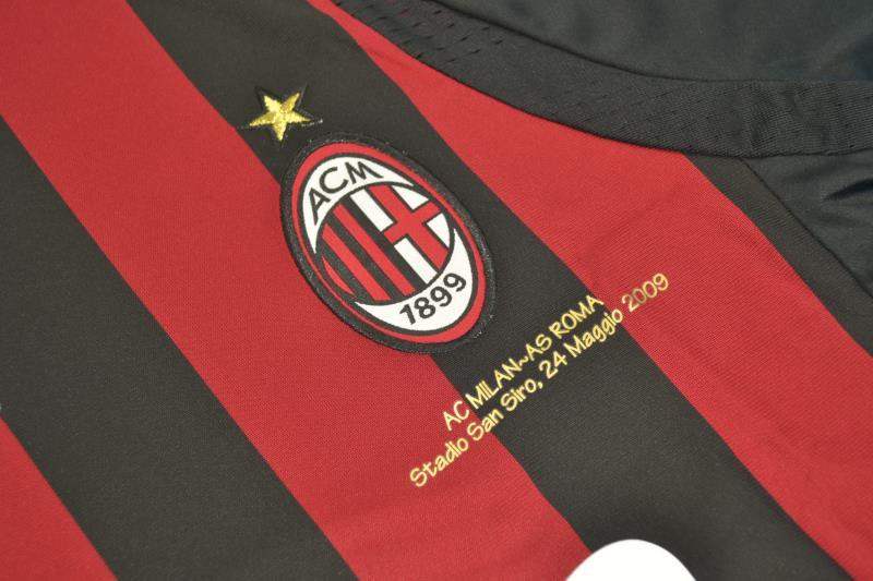 Camisa Retrô Milan Home Edição Maldini 09/10