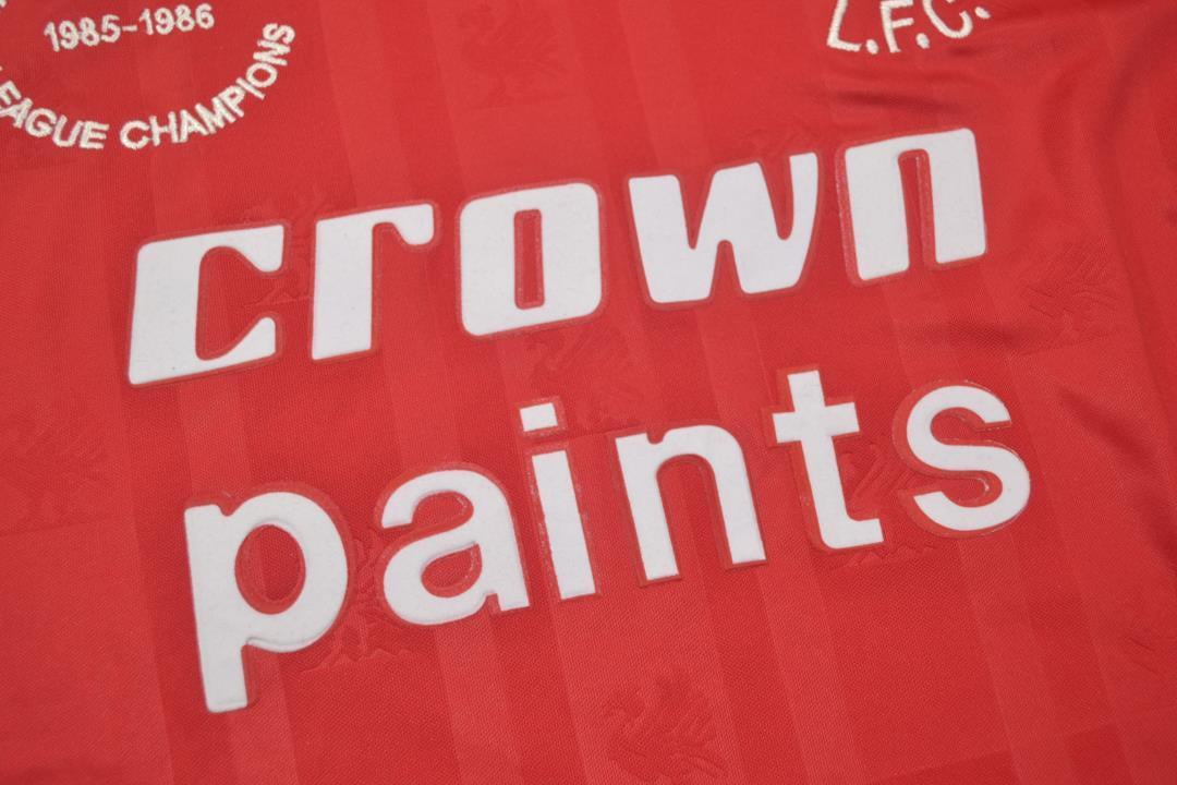 Camisa Liverpool Home 85/86 - Versão Retrô Nº 7